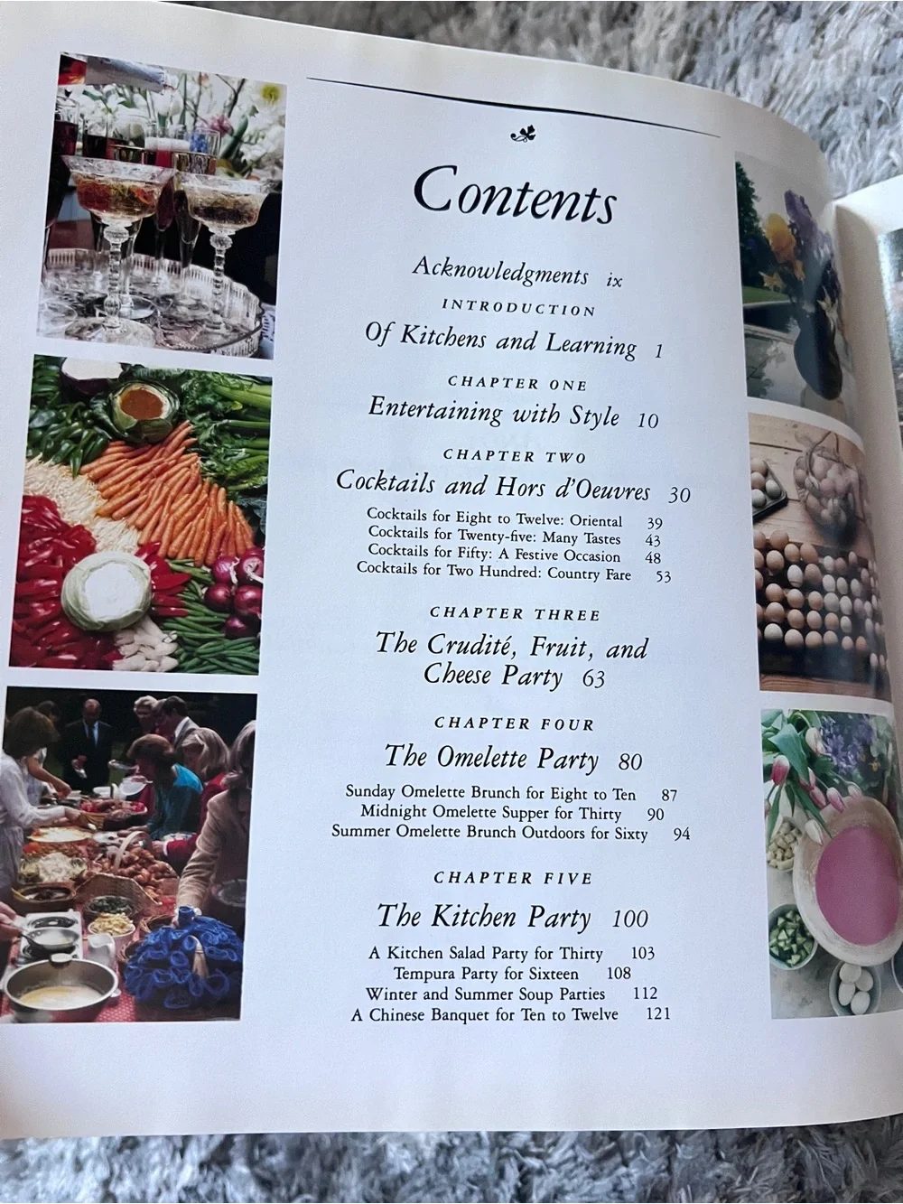 Martha Stewart Entertaining Book 1982